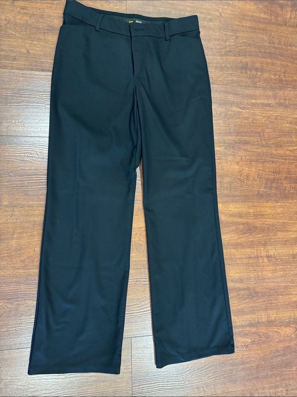 Lee Black Wide-Leg Trousers